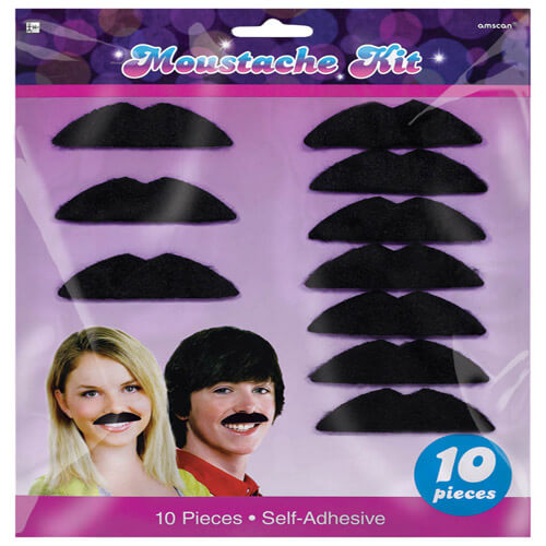Party Balloon Mustaches Wearable Kit