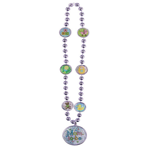 Party Balloon Bead Necklace Mom To Be Party Wearable