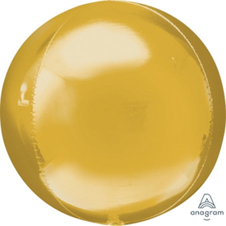 Party Balloons ORBZ Jumbo Gold Balloon 