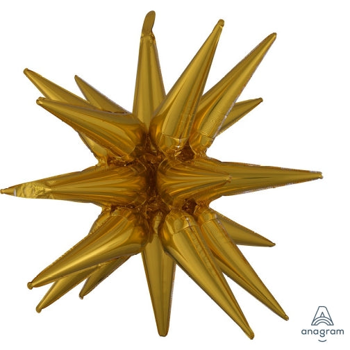36" MAGIC STAR CLUSTER LARGE GOLD 