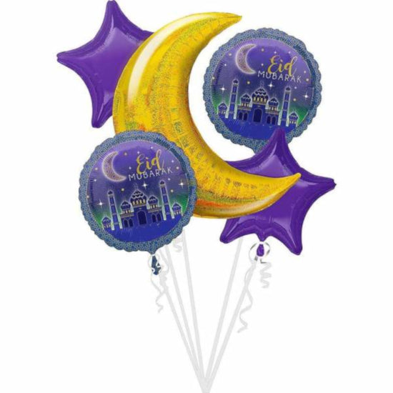 Party Balloon Eid Mubarak Balloon Bouquet