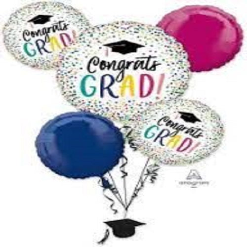 Congrats Super Shape Foil Balloon Bouquets 