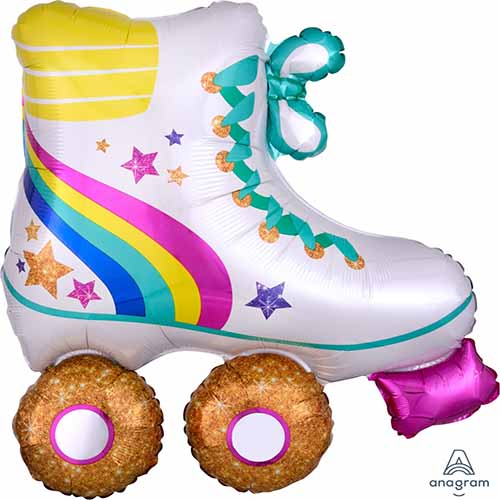 Party Balloon Lrg Shape Roller Skate P35
