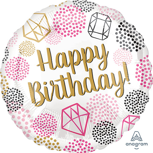 Party Balloon Happy Birthday 18" Foil Balloon 