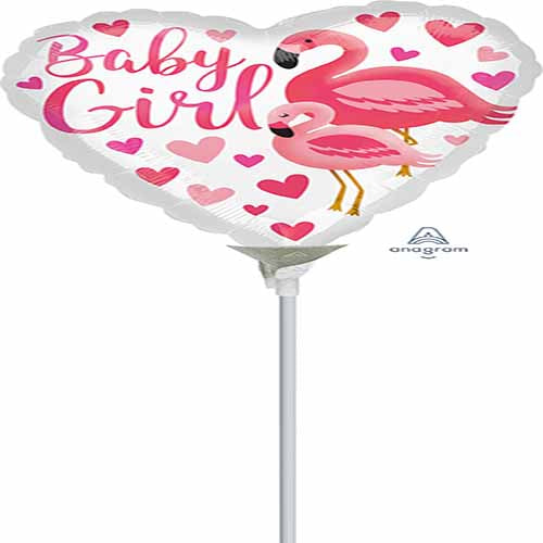 Party Balloon 4H Flamingo Baby Girl A10