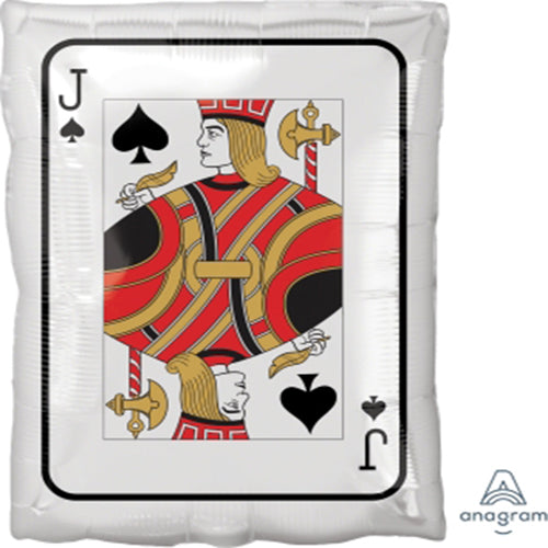 Party Balloon 18 Shape Xl Roll The Dice Jack&amp;Queen S50