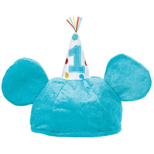 Party Balloon 1st Birthday Mickey Cap