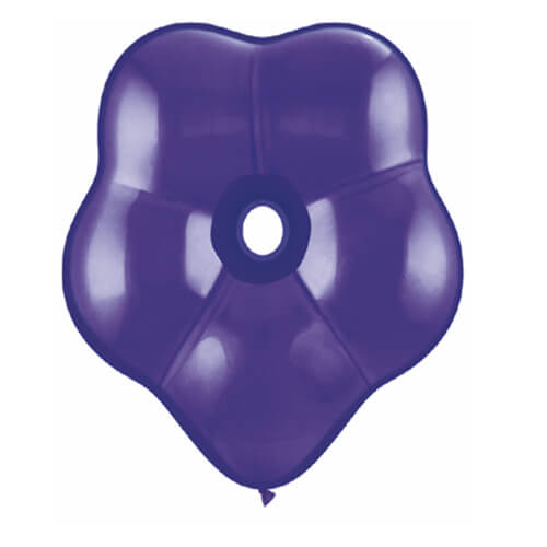 Party Balloon 16" Geo Blossom Quartz Purple Latex Balloon