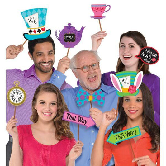 Party Balloon Mad Tea Party Photo Booth Props