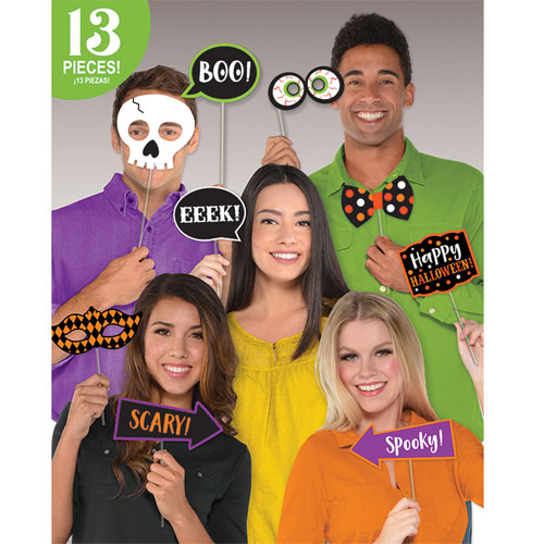 Party Balloon Halloween Photo Prop Kit