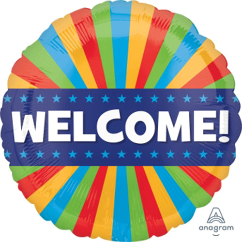 Party Balloon 18Ci Hx Welcome Blitz