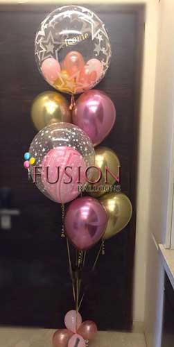 Special Bubble Balloons Bouquets