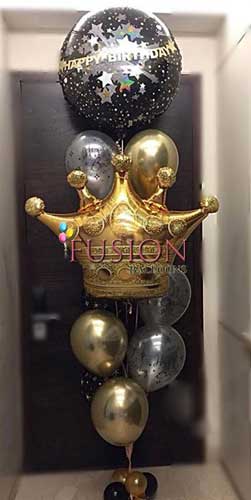 King's Special Happy Birthday Balloons Bouquets