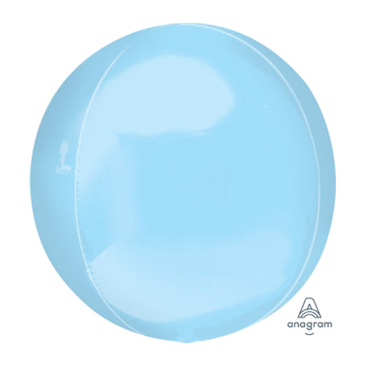 Pastel Blue Jumbo ORBZ Foil Balloon 