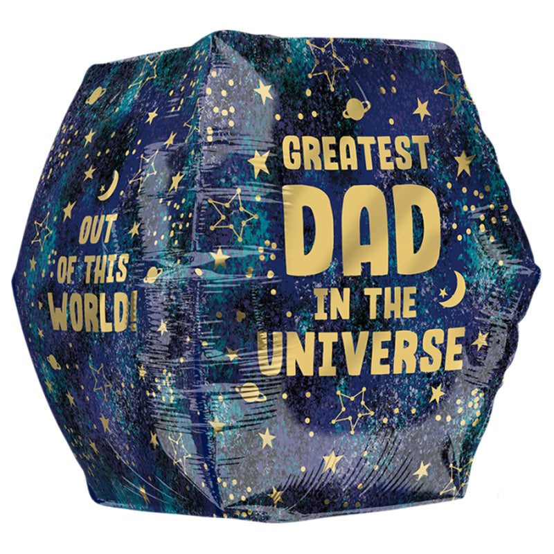  Best Dad In Universe Anglez 16" Foil balloon 