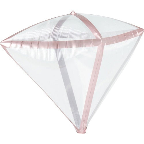 Party Balloon Rose Gold DMZ 15" Foil Balloon 