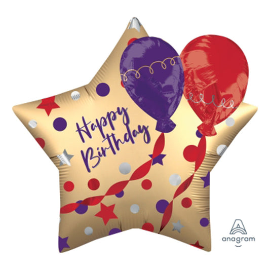 MULTI-BALLOON FOIL BIRTHDAY BALLOONS