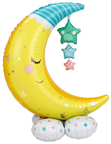 AirLoonz Moon & Stars Balloon, 55in
