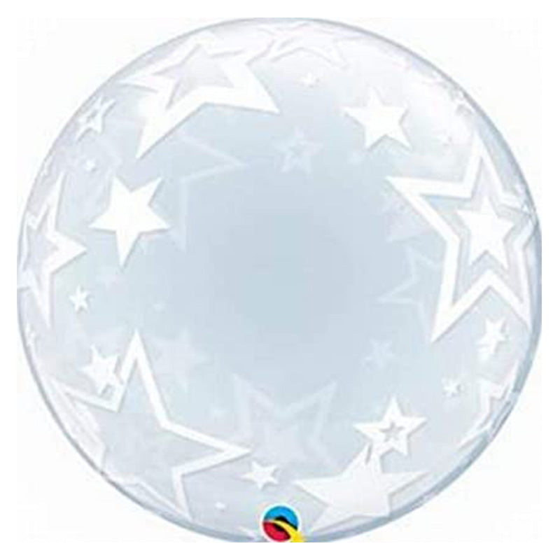 Party Balloon 22"Deco Star Insider Bubble Balloon
