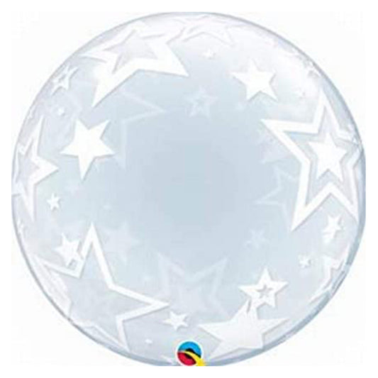 Party Balloon 22"Deco Star Insider Bubble Balloon