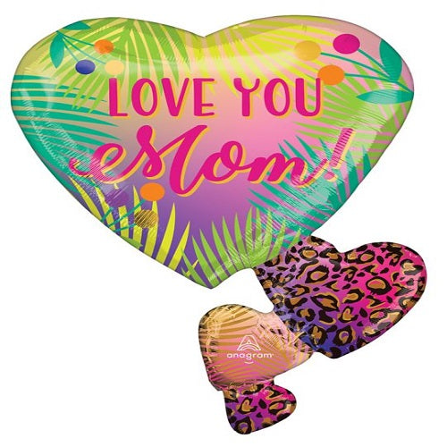 Love You Heart 30" Foil Balloon 