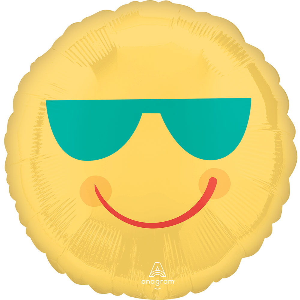 Yellow Smile 18" Balloon