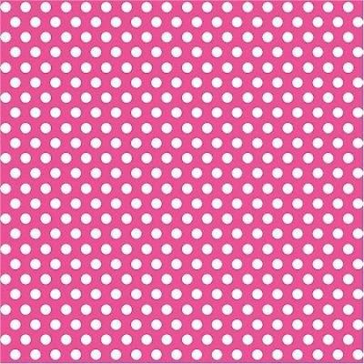 Party Balloon Hot Pink Dot Gift Wrap 30"X5Ft 