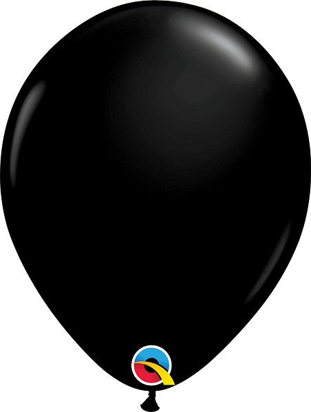 Party Balloons 11" ONXY  Black Latex Balloon-100CT