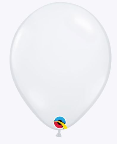 Party Balloon 5" Diamond Clear Latex Balloons -100CT