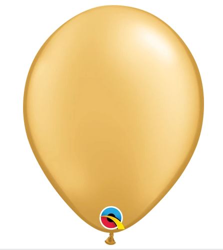 Party Balloon 5" RND Gold Latex Balloons -100CT