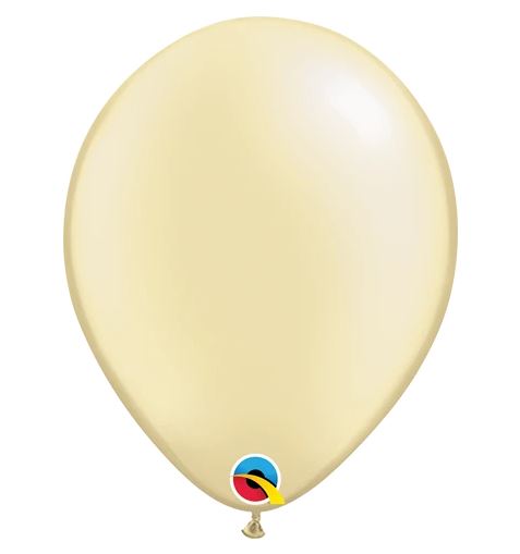 Party Balloon 11" Pearl Ivory Latex Balloon-100CT