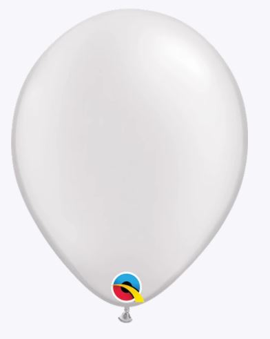 Party Balloon 11 Inch Pearl White Balloons -100CT
