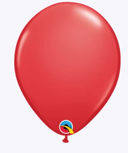 Party Balloon 5" RND Red Latex Balloons -100CT