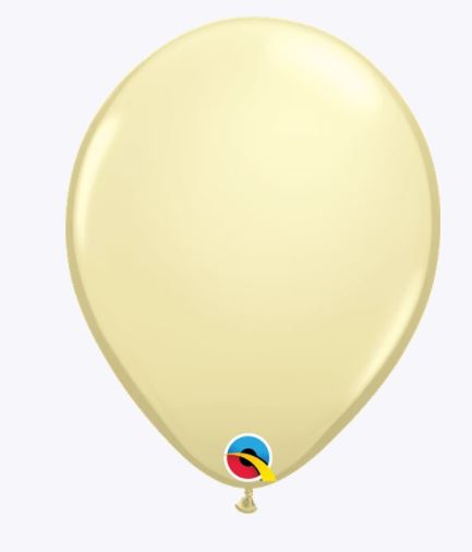 Party Balloon 11 Inch Ivory Silk  Latex Balloons -50CT