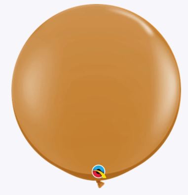 Party Balloon 3FT  Mocha Brown Latex Balloons -2CT