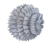 Party Balloons Silver Honeycomb Decoration Ball 33 Centimeter