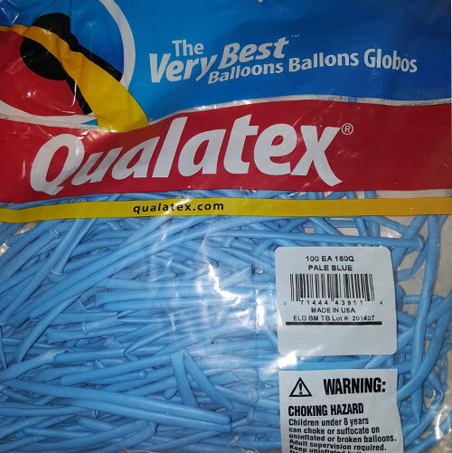 Party Balloon 160 Q Caribbean Blue Latex Balloon