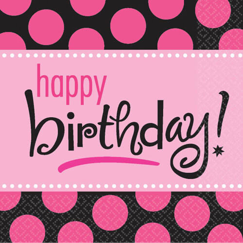 Party Balloon Fabulous Beverage Napkins