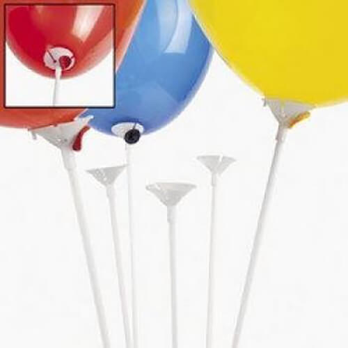 Balloon Cup Stickes 10 Count