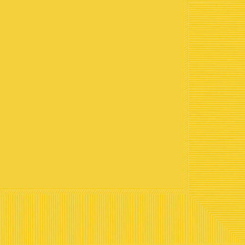 Party Balloon Yellow Napkin