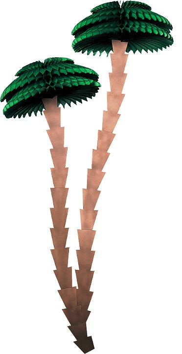Party Balloons Palm Tree Honeycomb Decoration 200 Centimeter