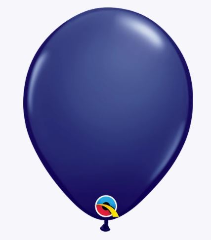 Party Balloon 11 Inch Navy Latex Balloons -100CT