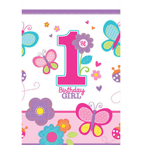 Party Balloon Table Cover Decor Party Plastic Sweet Birthday Girl
