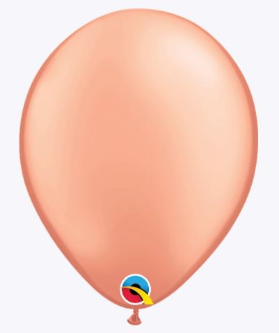Party Balloon 11" Rose Gold Latex Balloons-100CT