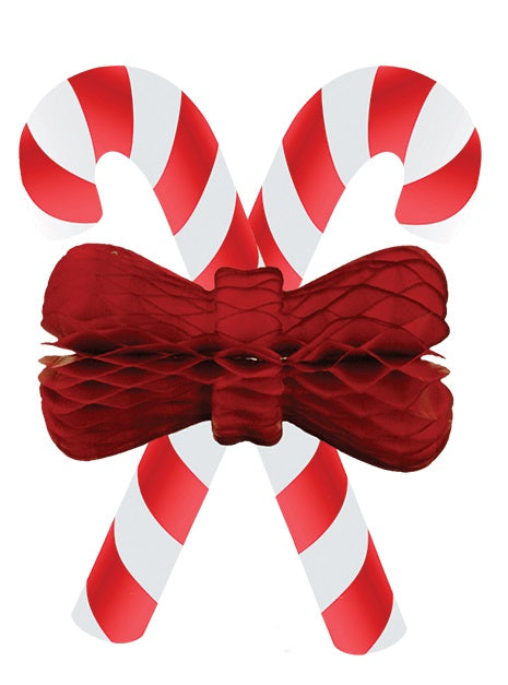 Christmas Sticks Honeycomb Decoration 52Centimeter