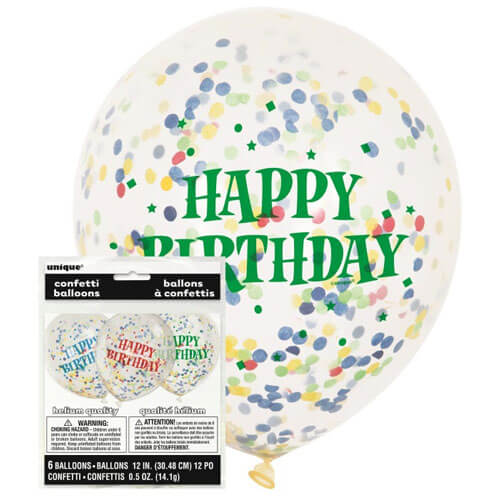 Party Balloon 12" Birthday Balloon BRGTCNFT