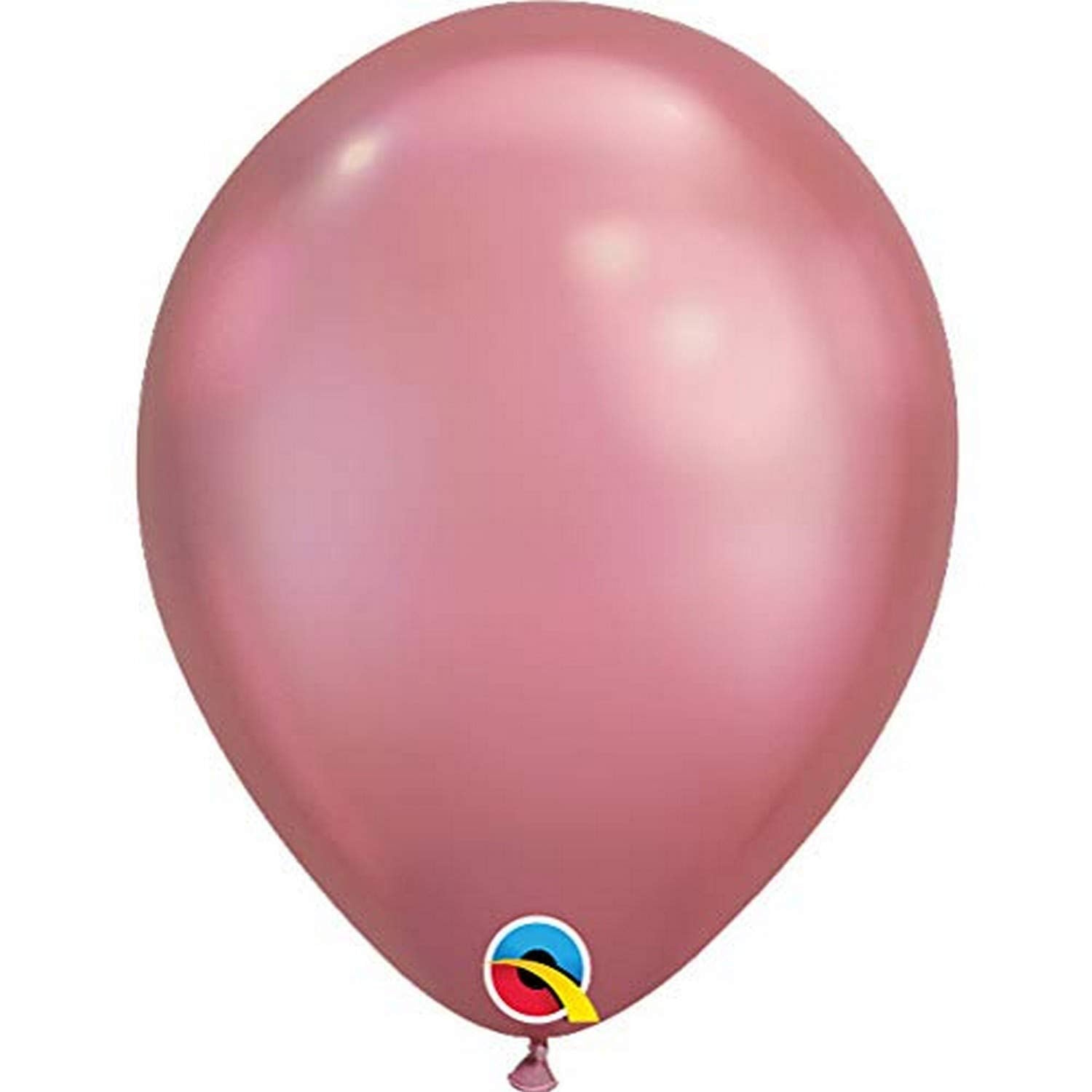 Party Balloon 11" Chrome Mauve Ltx - 100 CT.