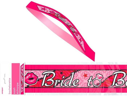 Party Balloon Bride to Be Party Sash