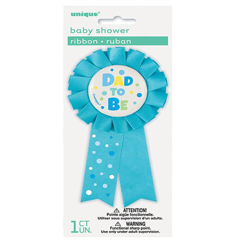 Party Balloons Dad To Be Award Ribbon