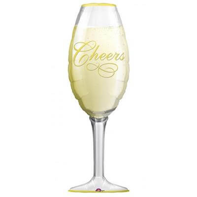 Champagne Glass Foil Balloon